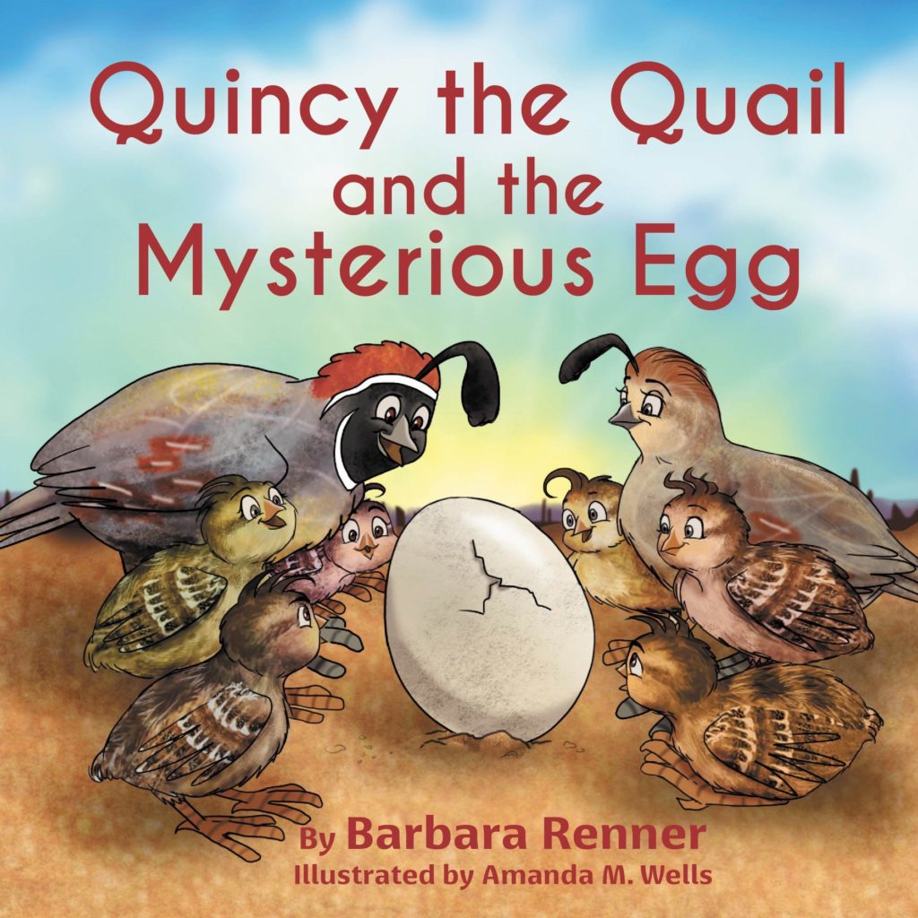 Quincy the Quail and the Mysterious Egg, Books by Renner Writes