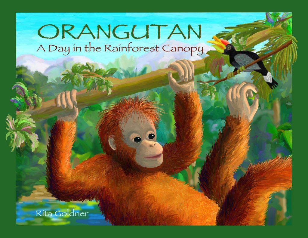 Orangutan, A Day in the Rainforest Canopy, by Rita Goldner