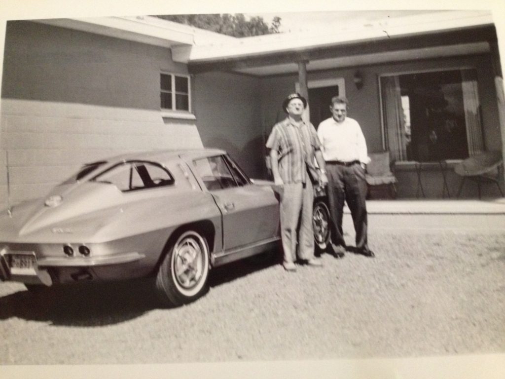 Dad and his Sting Ray