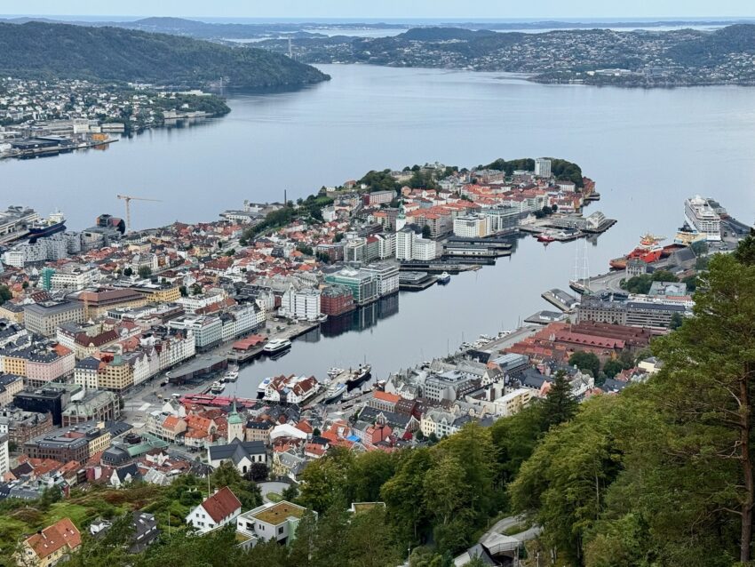 Viking Neptune in Bergen, Norway fjord